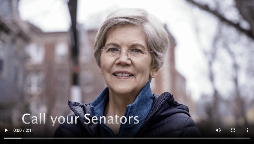 Call Your Senators – Here’s an Example