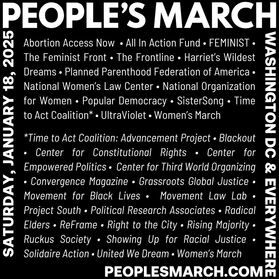 People’s March: Jan 18, 2025