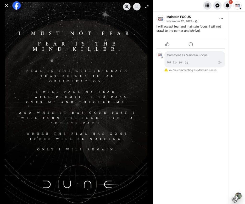 MF_NameOrigin Screenshot of a Facebook post of the